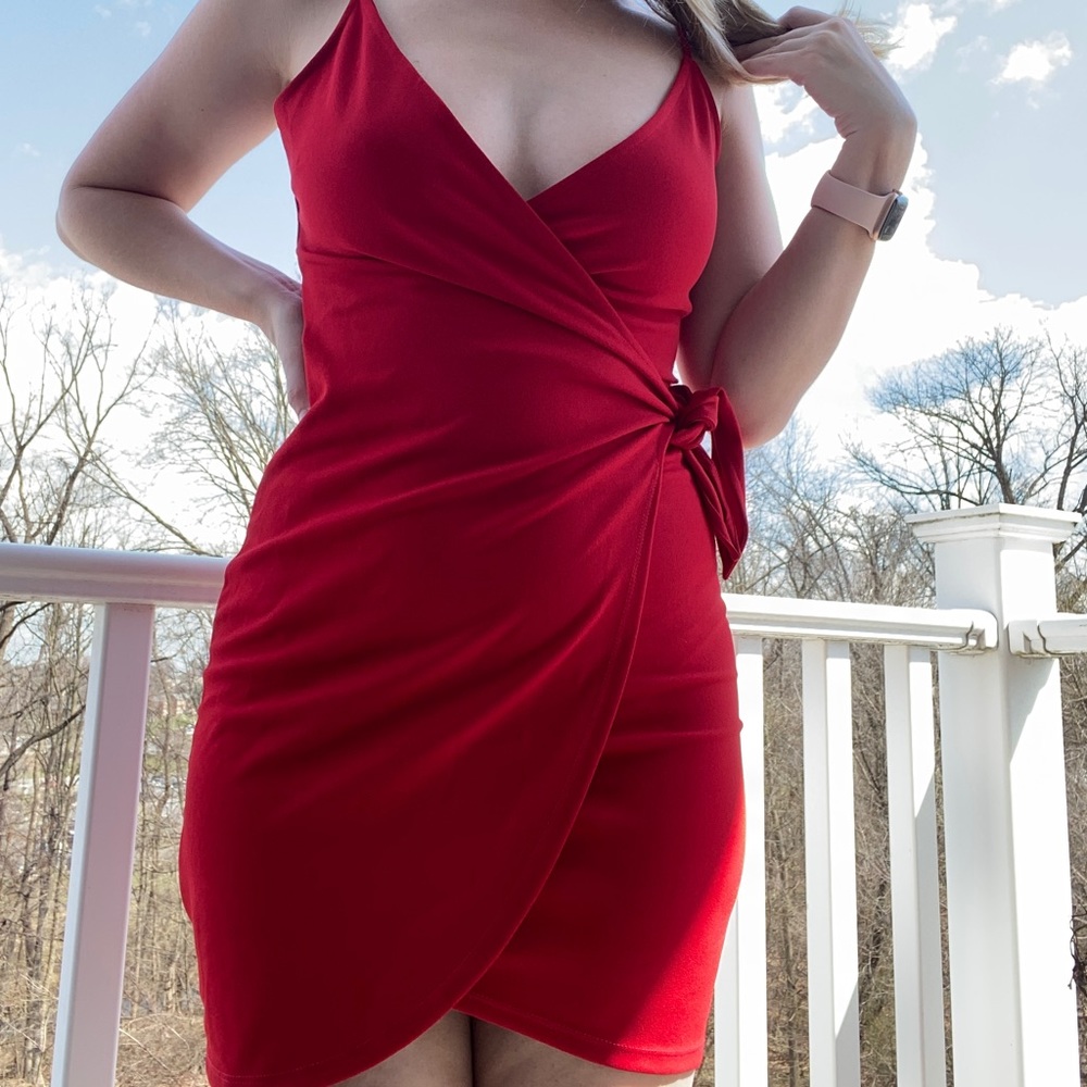 Red Criss Cross dress